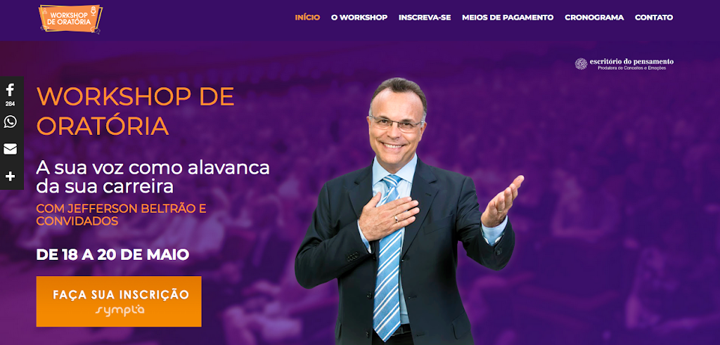 Workshop de Oratória com Jefferson Beltrão