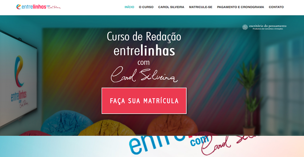 Carol Silveira – Curso Entrelinhas