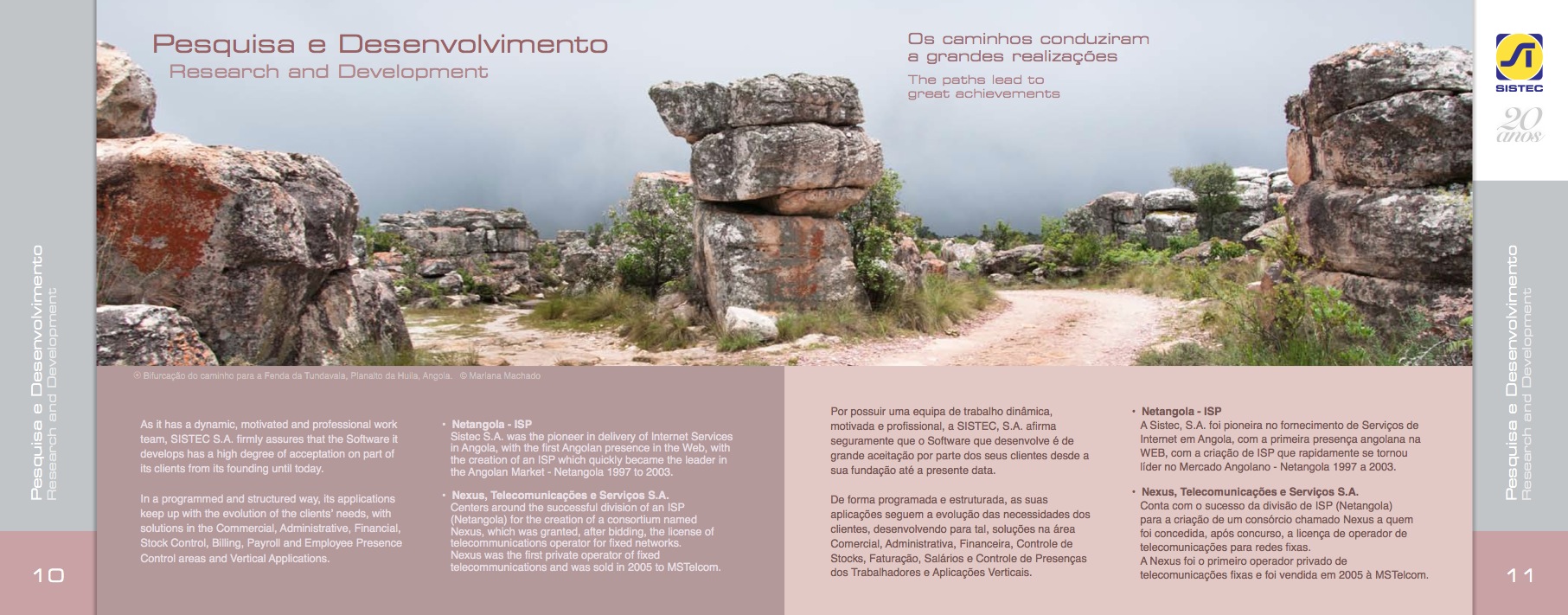 Brochura de Luxo Sistec