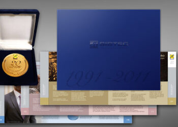 Sistec S.A. Comemoração dos 20 Anos – Brochura de Luxo